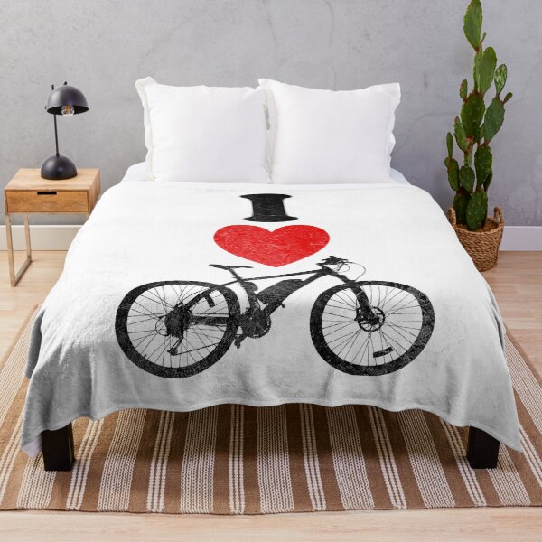 Item preview, I heart bike love cycling hobby retro designed and sold by DerNerd.