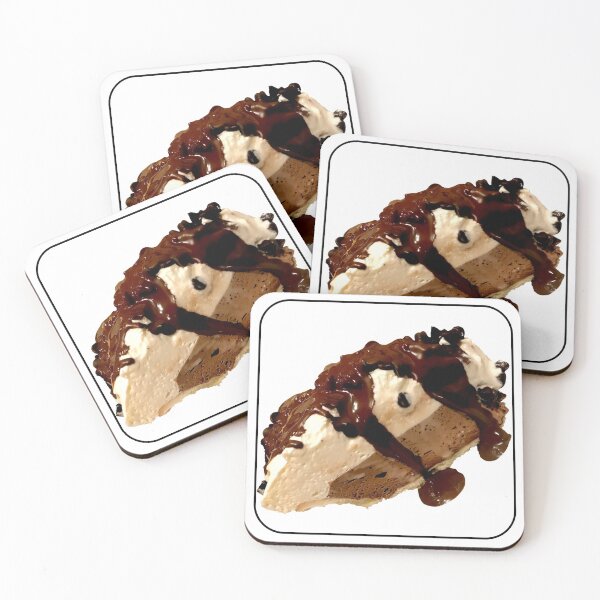 Item preview, Chocolate Cream Pie Sticker designed and sold by Geomonic.