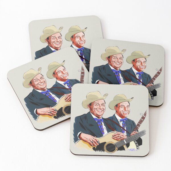 Item preview, Flatt and Scruggs - An illustration by Paul Cemmick designed and sold by TIGERDAVER.