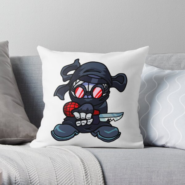 Friday Night Funkin - Hank j Wimbleton Throw Pillow