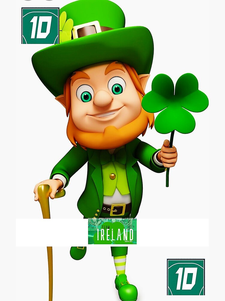 Pegatina for Sale con la obra «Cerveza San Patricio Irlanda Rugby