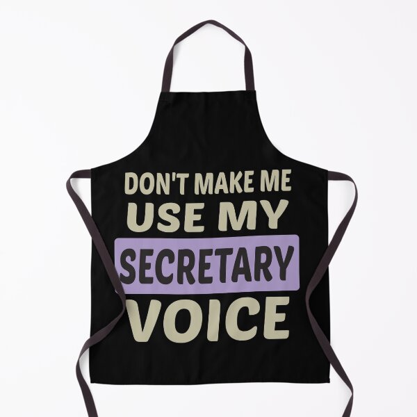 Item preview, Don't Make Me Use My Secretary Voice, Cute Funny Gift Idea For Secretaries designed and sold by awesomedraw.