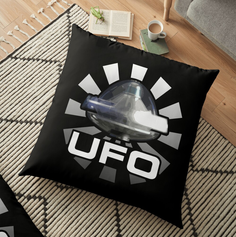 Gerry Anderson's UFO - ALIEN SPACECRAFT Floor Pillow