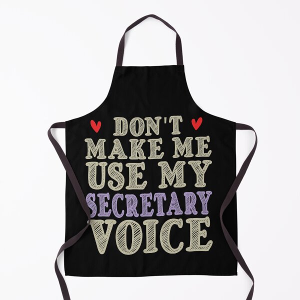 Item preview, Don't Make Me Use My Secretary Voice, Cute Funny Gift Idea For Secretaries designed and sold by awesomedraw.