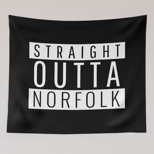 Item preview, Straight Outta Norfolk Virginia designed and sold by Teelogic.