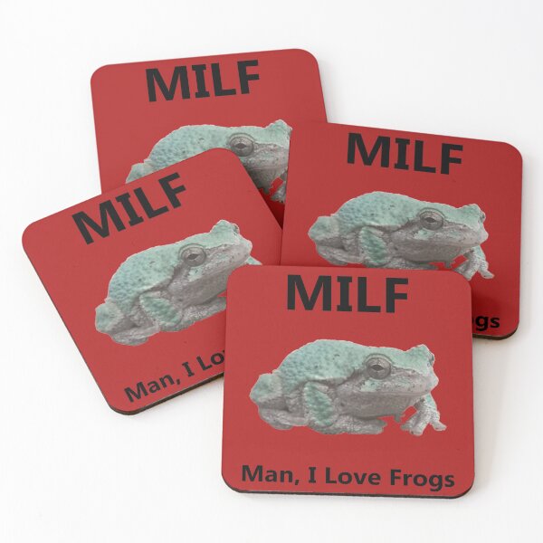 Item preview, Man I love Frogs (MILF) designed and sold by VariousLizards.