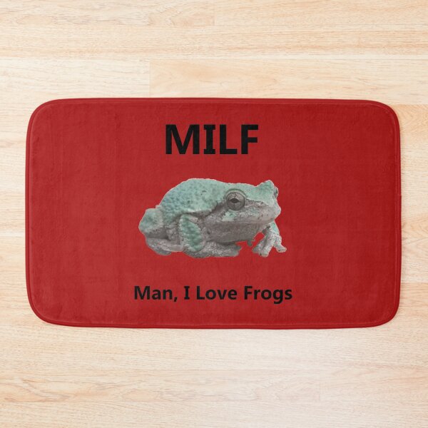 Item preview, Man I love Frogs (MILF) designed and sold by VariousLizards.