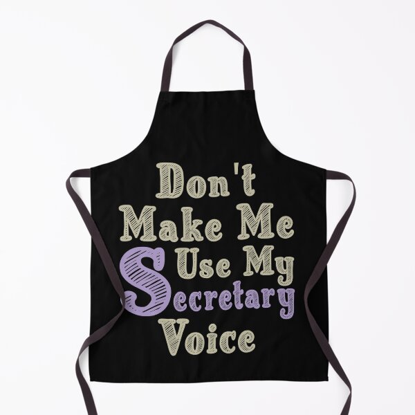 Item preview, Don't Make Me Use My Secretary Voice, Cute Funny Gift Idea For Secretaries designed and sold by awesomedraw.
