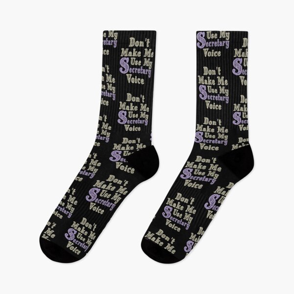 Item preview, Don't Make Me Use My Secretary Voice, Cute Funny Gift Idea For Secretaries designed and sold by awesomedraw.