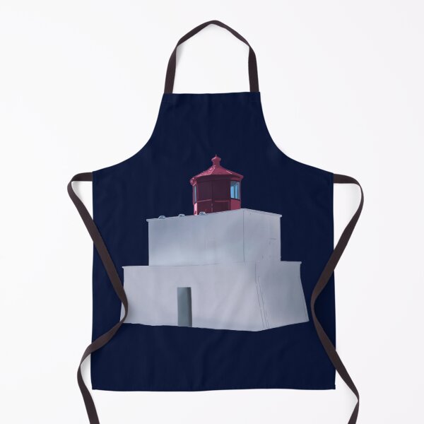 Item preview, Lighthouse Illustration - Ucluelet BC - Red, Blue, White designed and sold by annedesignco.