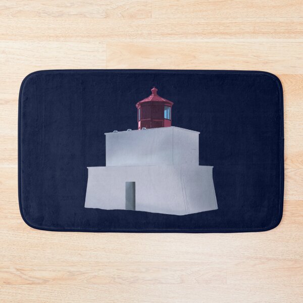 Item preview, Lighthouse Illustration - Ucluelet BC - Red, Blue, White designed and sold by annedesignco.