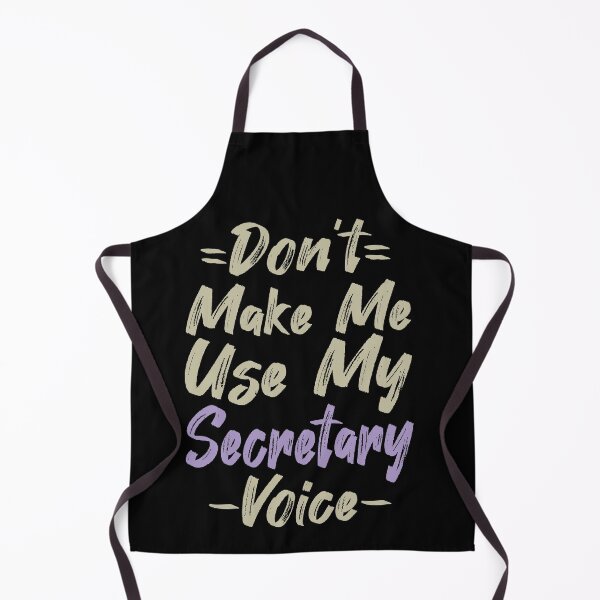 Item preview, Don't Make Me Use My Secretary Voice, Cute Funny Gift Idea For Secretaries designed and sold by awesomedraw.