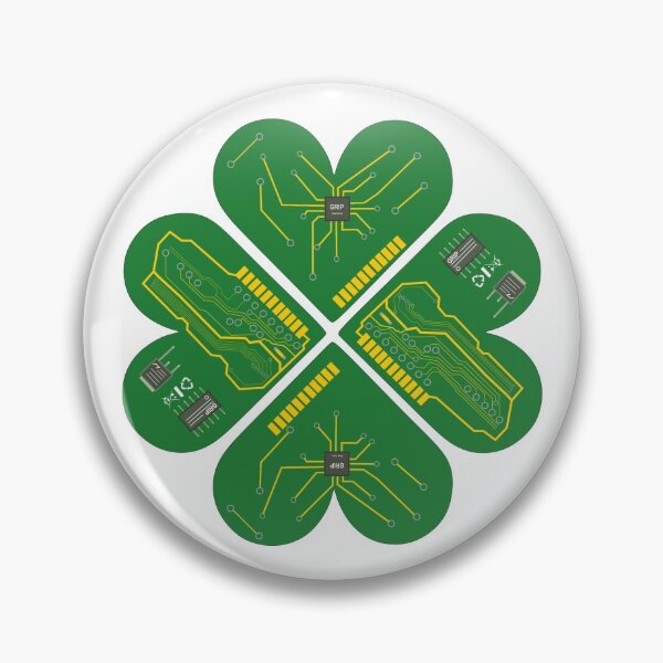 Item preview, GRiP Four Leaf Circuit Clover designed and sold by gripperz.