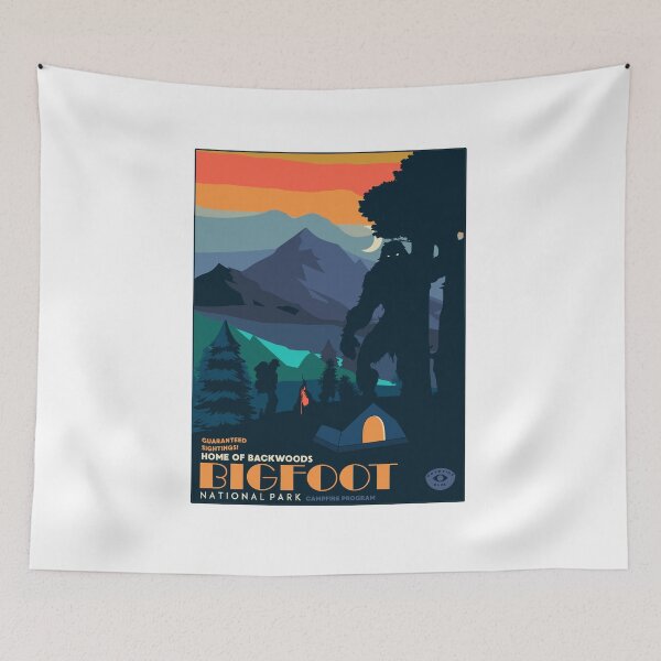 Item preview, Big Foot Park designed and sold by HeyMoonly.