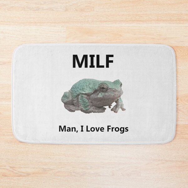 Item preview, Man I love Frogs (MILF)  designed and sold by VariousLizards.