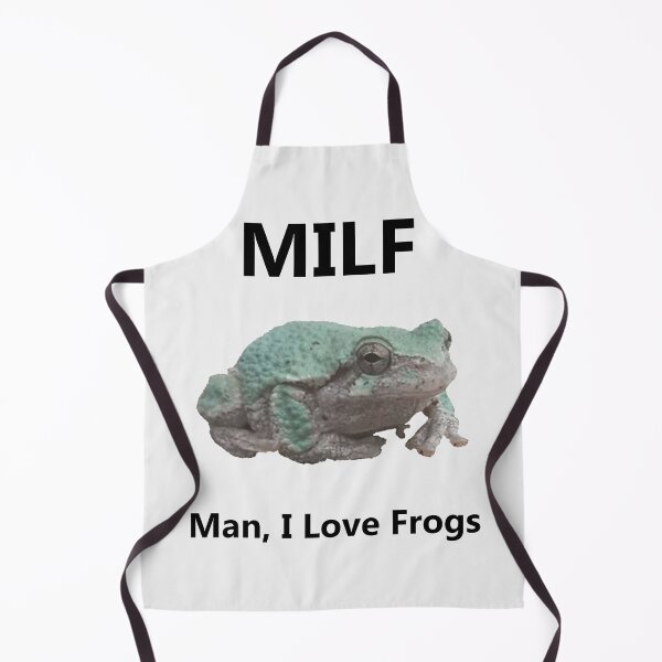 Item preview, Man I love Frogs (MILF)  designed and sold by VariousLizards.