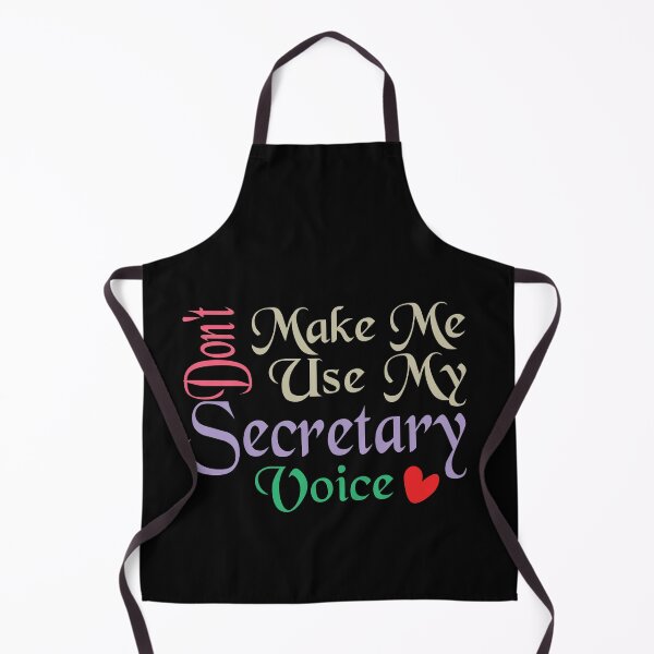 Item preview, Don't Make Me Use My Secretary Voice, Cute Funny Gift Idea For Secretaries designed and sold by awesomedraw.