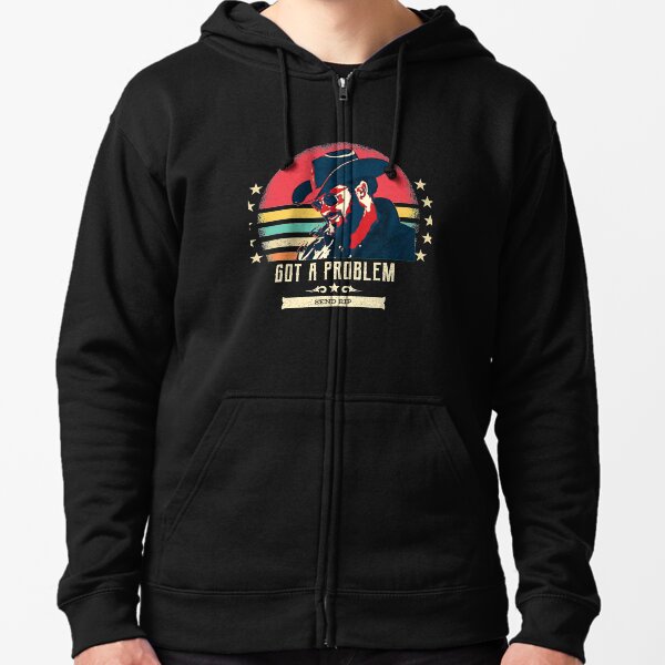 GOT A PROBLEM SEND RIP Zipped Hoodie