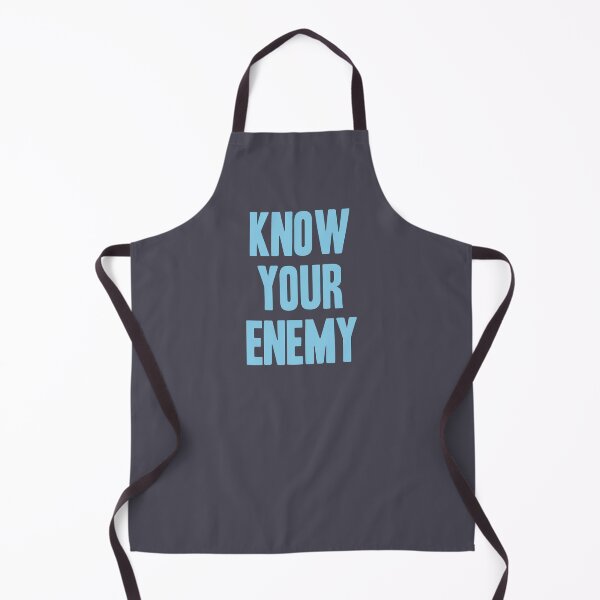 Item preview, Know Your Enemy, blue designed and sold by perezzzoso.