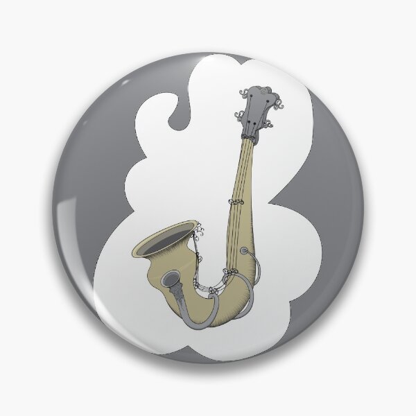 Item preview, Double Horn Saxophone with Strings Musical Instrument  designed and sold by Izzy Clarence.