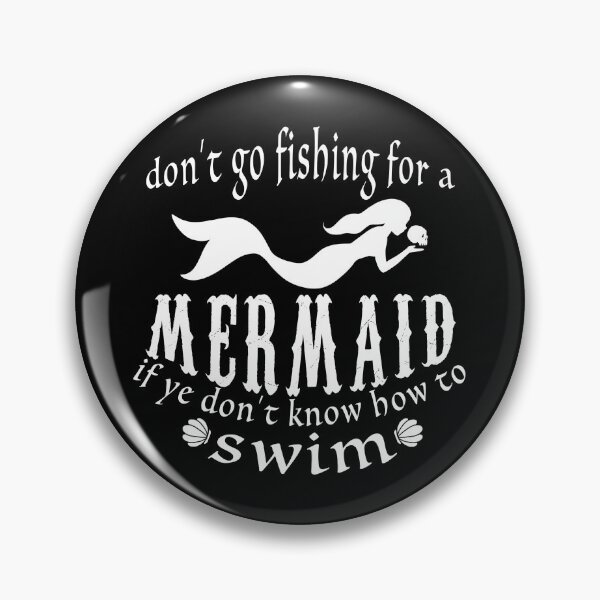 Item preview, Don't Go Fishing For a Mermaid designed and sold by altillustration.