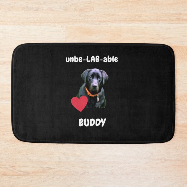 Item preview, unbe-LAB-able black lab BUDDY  designed and sold by rocklegends99.