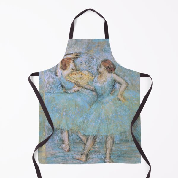 Item preview, Edgar Degas Two Dancers, pastel blue designed and sold by VintageArchive.