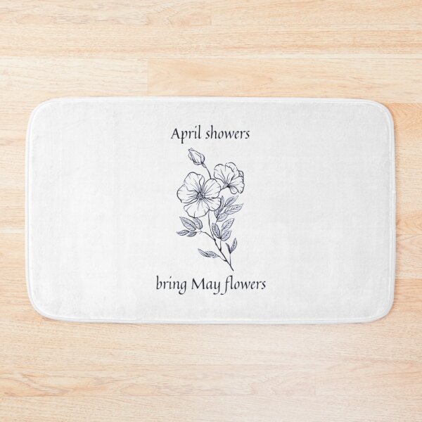 Item preview, april showers bring may flowers designed and sold by czavonarola.