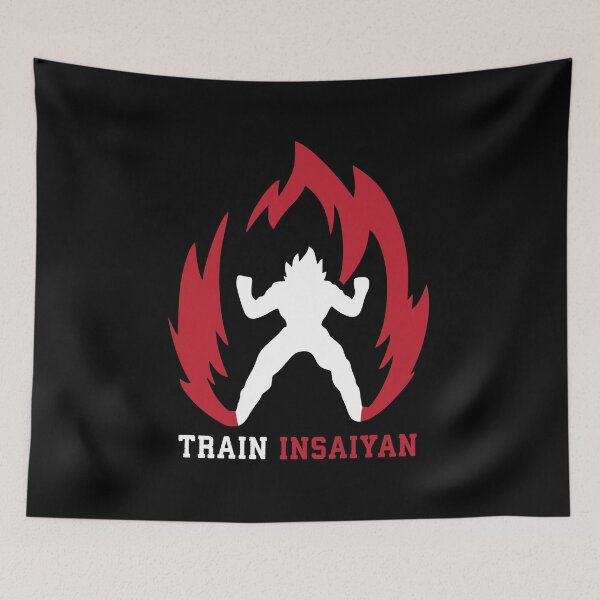Item preview, Train Insane - Anime Workout Motivational designed and sold by veggieflex.