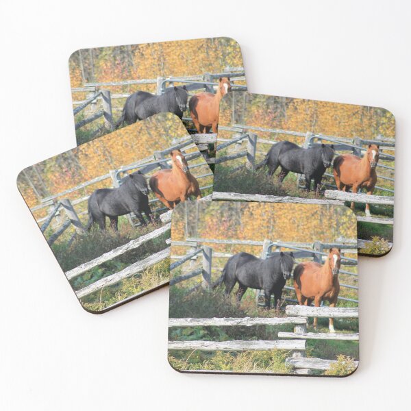 Item preview, Jasper & Moonlight the Ponies by Carolanne Kennedy designed and sold by Carolanne Kennedy.