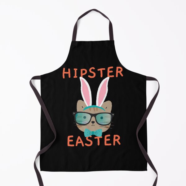 Item preview, Hipster Cat dressed as Easter Bunny designed and sold by OraitoShop.