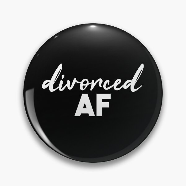 Item preview, Divorced AF, Divorce Support, Divorce Party designed and sold by jacks-tees.