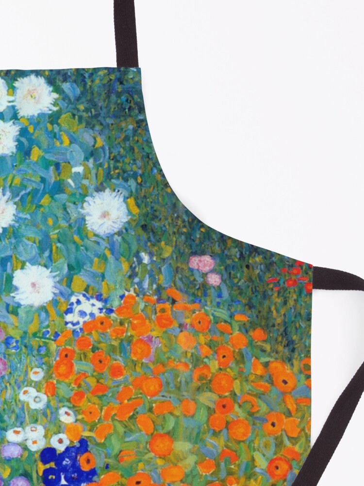 Alternate view of Gustav Klimt Flower Garden Apron