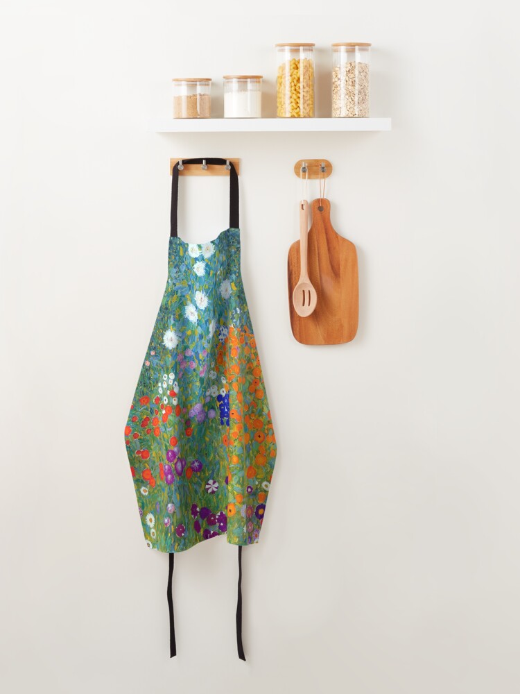Alternate view of Gustav Klimt Flower Garden Apron