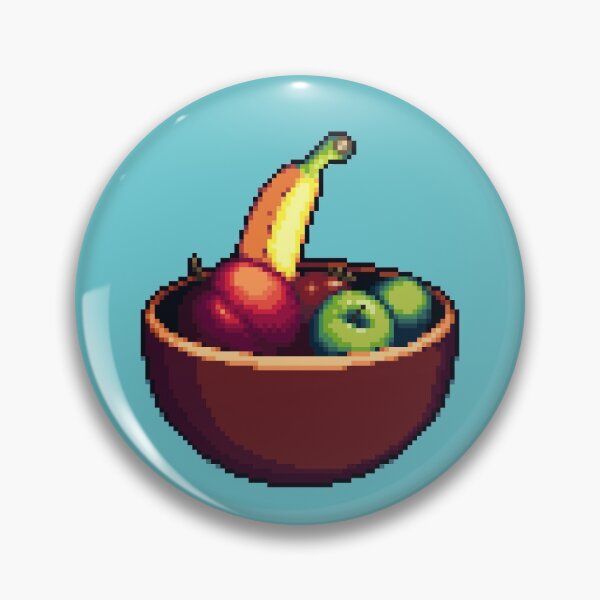 Item preview, Pixel Fruit Bowl designed and sold by HogFrog.