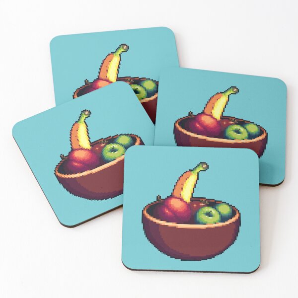 Item preview, Pixel Fruit Bowl designed and sold by HogFrog.