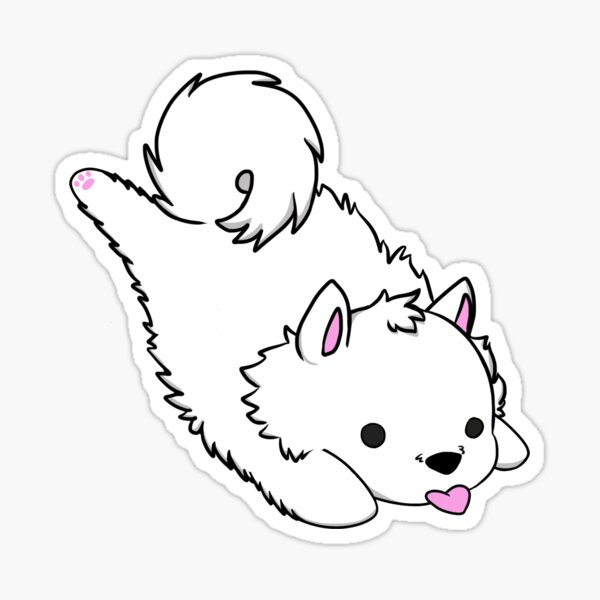 Lil Buddies: Samoyed Sticker