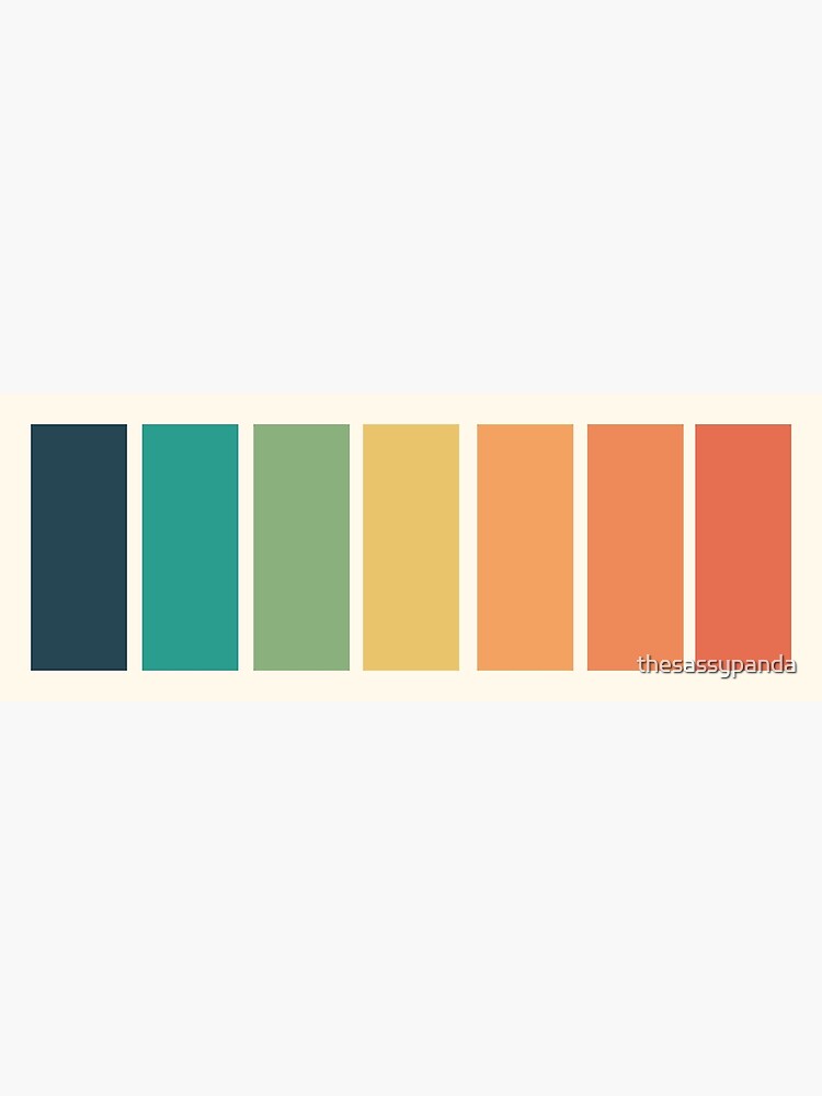 Colour block Color Palette, color blocks 