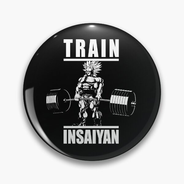Item preview, Train Insane - Anime Gym Motivational designed and sold by veggieflex.