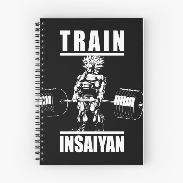 Item preview, Train Insane - Anime Gym Motivational designed and sold by veggieflex.