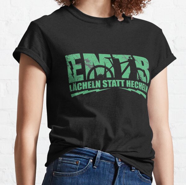 EMTB Mountainbike Downhill - witziger Spruch Classic T-Shirt