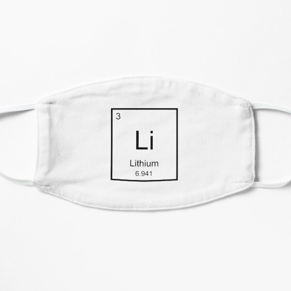 Lithium Number 3 Flat Mask