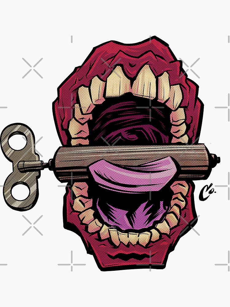 Vinyl Sticker: Wound Up Vinyl Sticker: Wound Up
