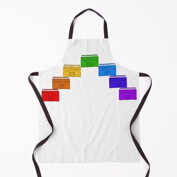 Item preview, 1980s Rad Rainbow of Boomboxes designed and sold by Deborah Camp.