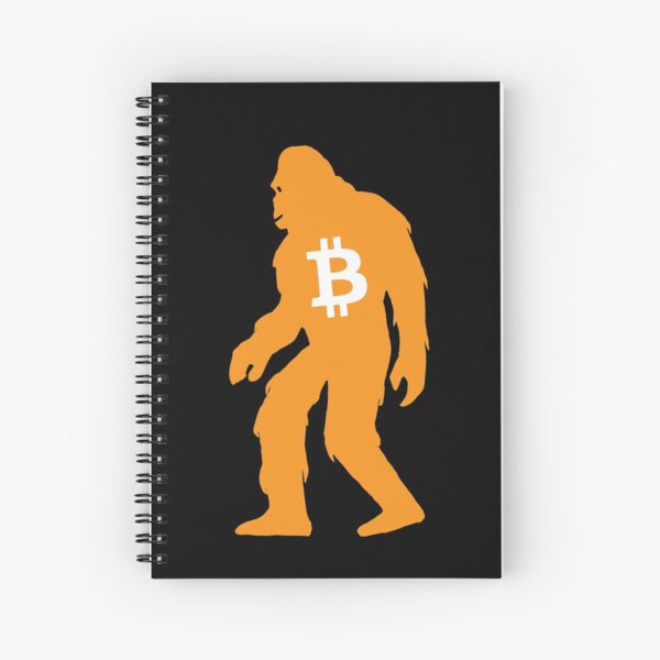 Item preview, Funny Bigfoot Bitcoin Sasquatch Cryptocurrency Coin BTC HODL designed and sold by HappyVibration.