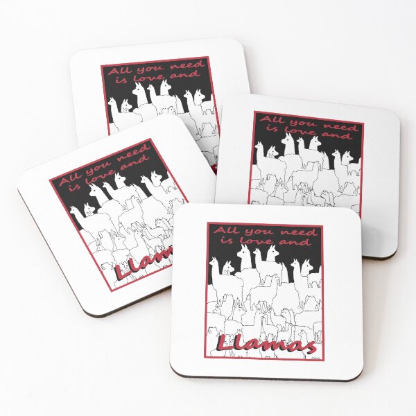 Item preview, All you need is love and Llamas designed and sold by JAZTshirt.