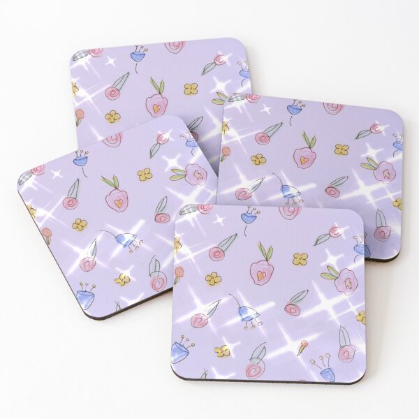 Item preview, Flower Medley- Purple designed and sold by Designs By YL.