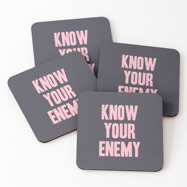 Item preview, Know Your Enemy, pink designed and sold by perezzzoso.