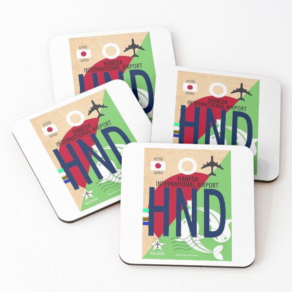 Item preview, HANEDA INTERNATIONAL AIRPORT HND Luggage Tag Baggage Tag Airport Code JAPAN ASIA designed and sold by kwiebe34.