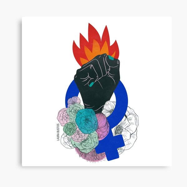 The Feminist Struggle 2 Canvas Print